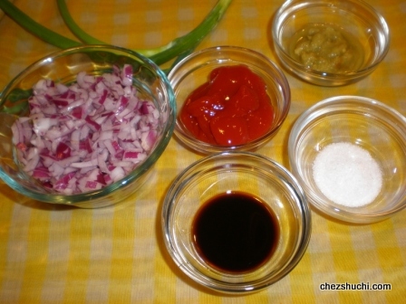 gobhi manchurian sauce ingredients